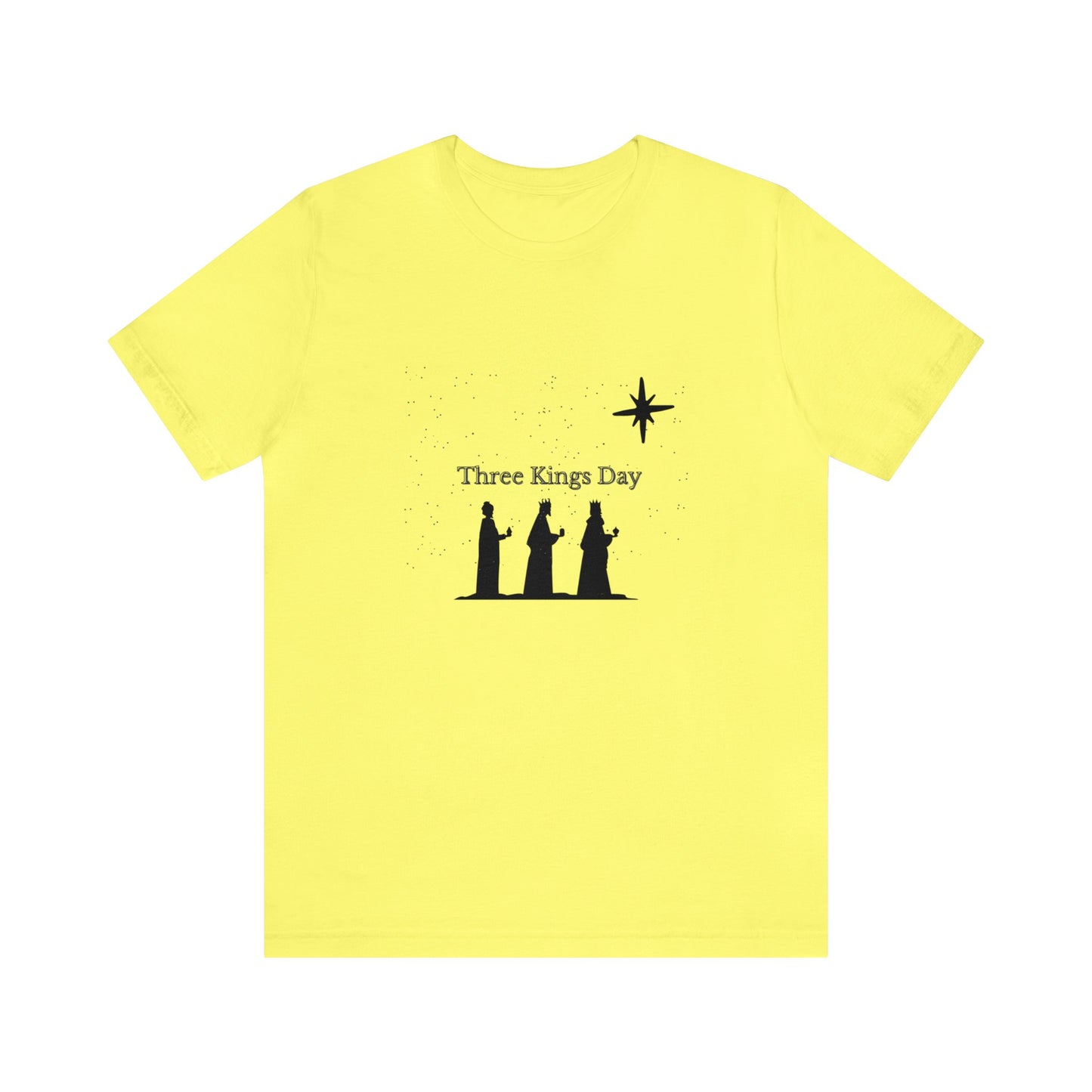 Three Kings Day Adult Unisex Jersey Short Sleeve Tee