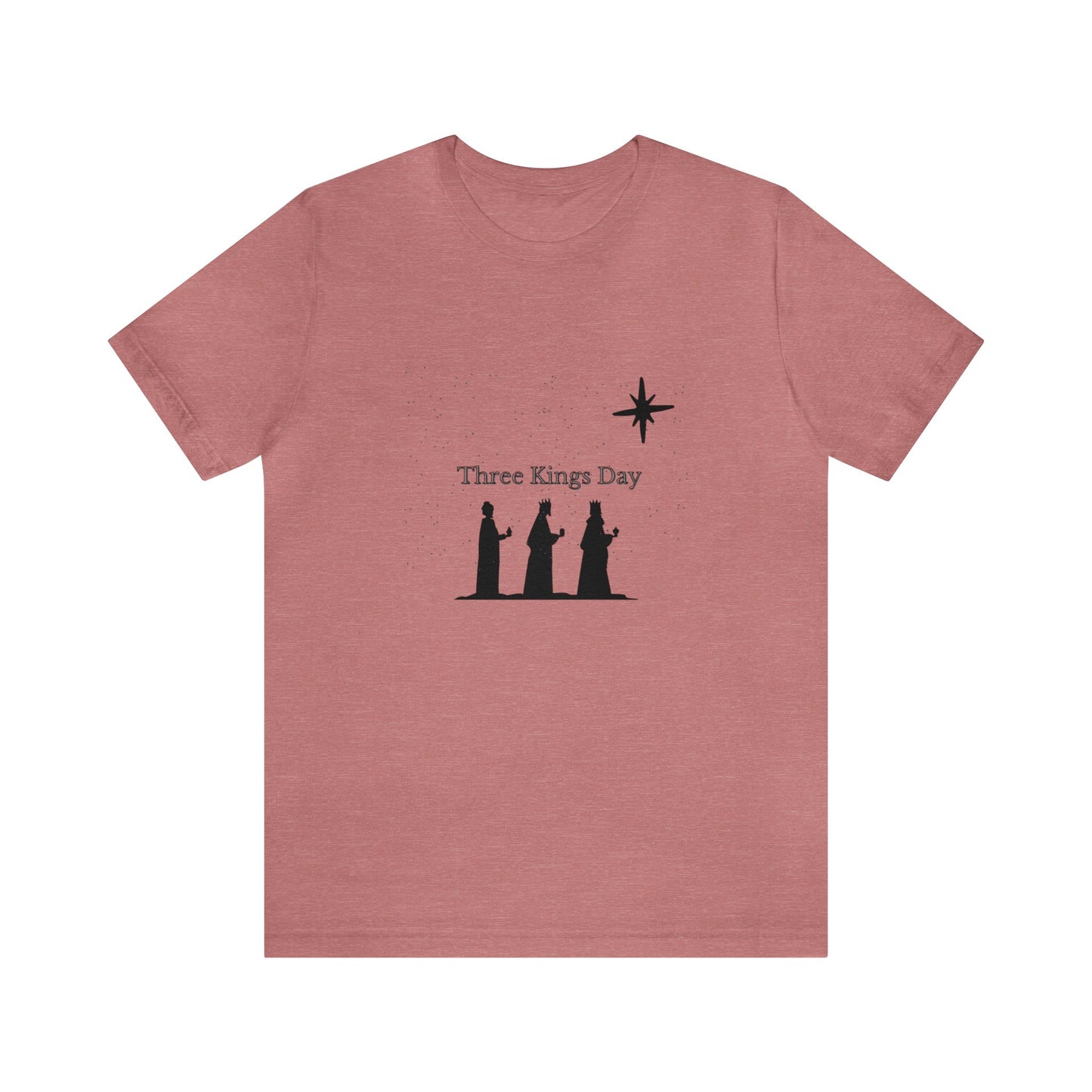 Three Kings Day Adult Unisex Jersey Short Sleeve Tee